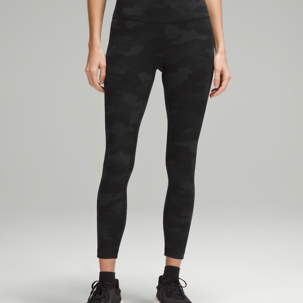 Lululemon Athletica Dark Camouflage Leggings